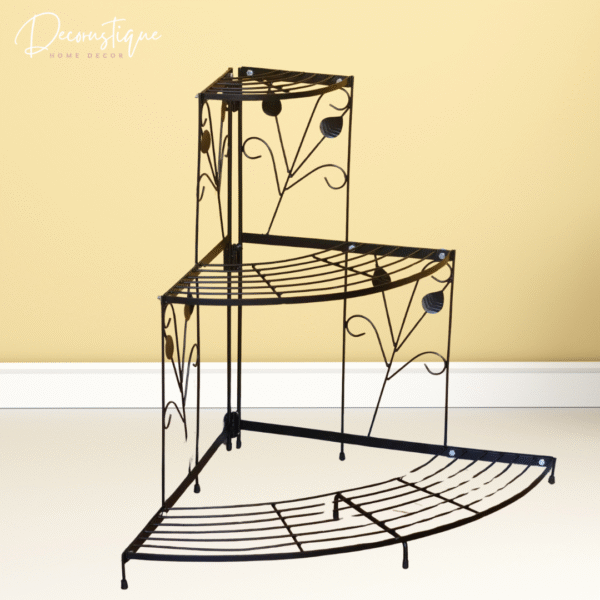 Decorustique Plant 3-Tier Corner Metal Stand