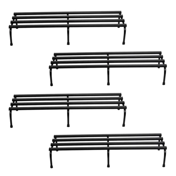 Decorustique Robust Metal Pot Stand for Garden | Heavy-Duty Metal Plant Stands for Indoor & Outdoor Use