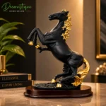 Decorative Black Horse Statue