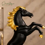 Decorative Black Horse Figurine