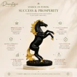 Luxury Horse Showpiece for Home Decor
