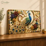 Peacock Wall Art Frame