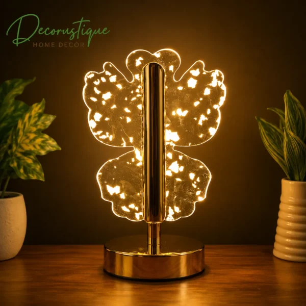 Luxury Golden Crystal LED Table Lamp