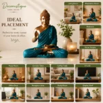 buddha blessing statue