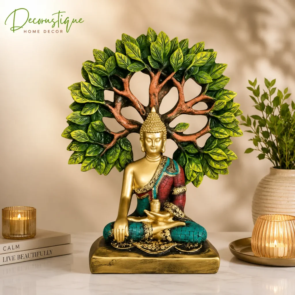 Bring growth & harmony home with our best-selling tree of life buddha idol — a symbolic centerpiece for mindful décor.