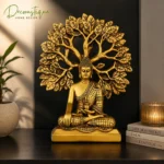 buddha with bodhi tree