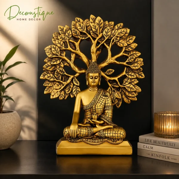 buddha with bodhi tree