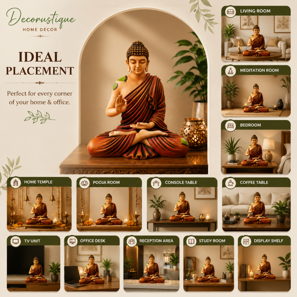 buddha showpiece for living room