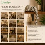elephant family showpiece