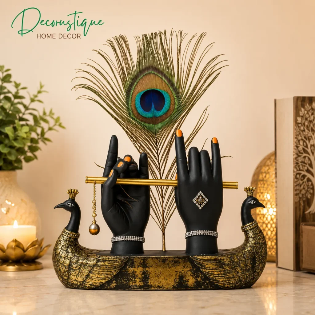 krishna flute showpiece