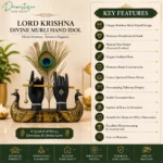 krishna flute showpiece