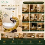 Luxury Peacock Decorative Bowl