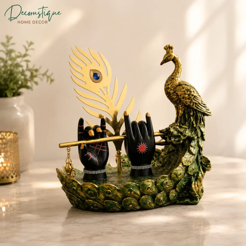 krishna hand showpiece