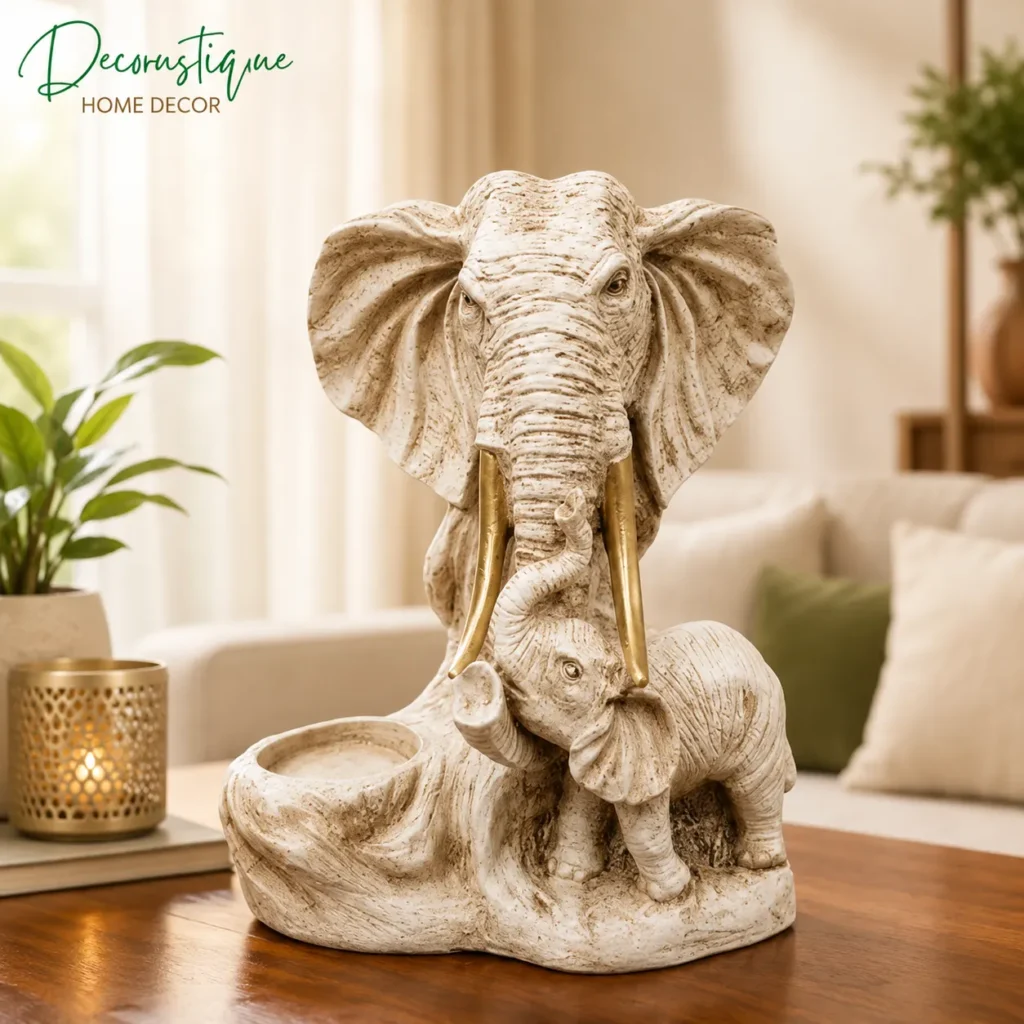 elephant tealight holder