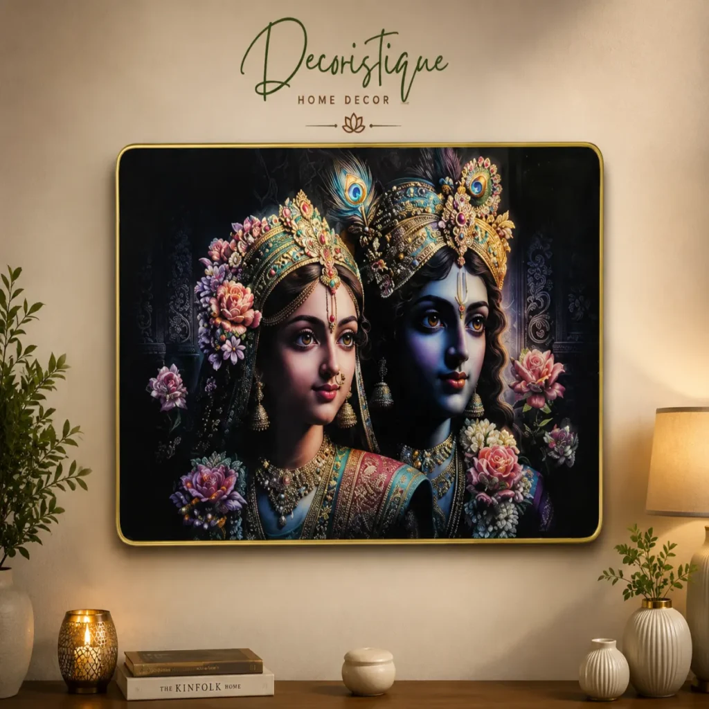 radha krishna painting for livingroom