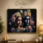 radha krishna painting for livingroom