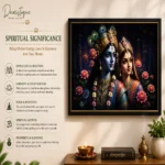 Radha Krishna Decorative Wall Painting