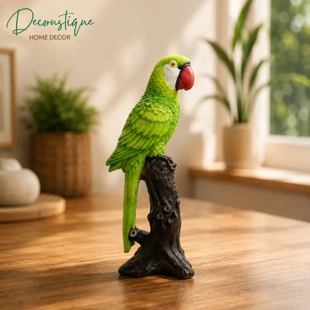 parrot showpiece
