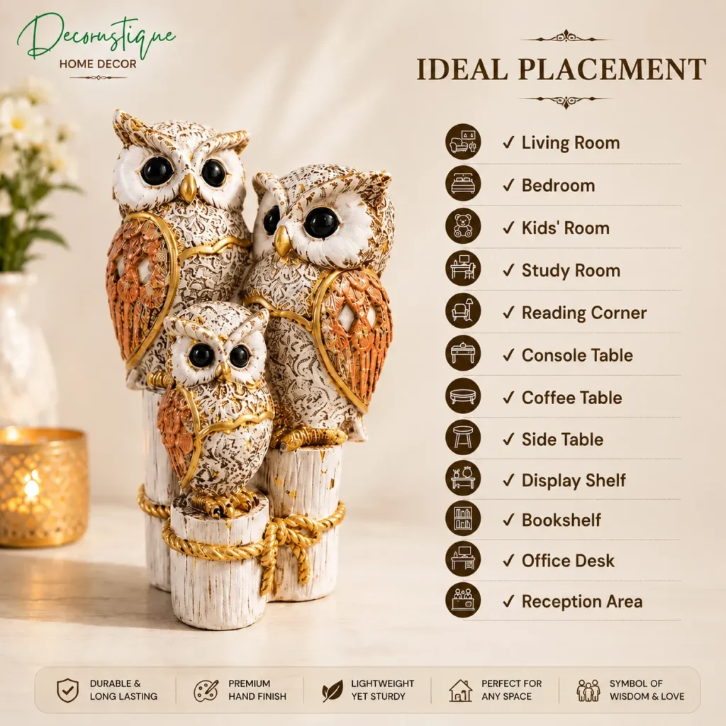 owl statue for home